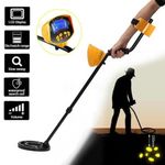 Detector De Metal Metais Ouro Prata Bronze Tesouro Moeda Joias A Agua Digital Com Display Lcd
