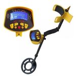 Detector De Metal Metais Ouro Prata Bronze Tesouro Moeda Joias A Agua Digital Com Display Lcd