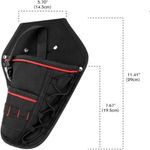 Cartucheira Porta Furadeira Ferramentas Parafusadeira Cinto Bolsa Eletricista Carpinteiro