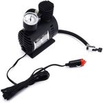 Mini Compressor De Ar Eletrico 12v Portatil Veicular 3 Bicos