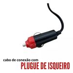 Mini Compressor De Ar Eletrico 12v Portatil Veicular 3 Bicos