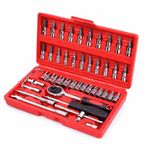Kit Ferramentas 46 Peças Com Maleta – Versátil, Durável E Profissional