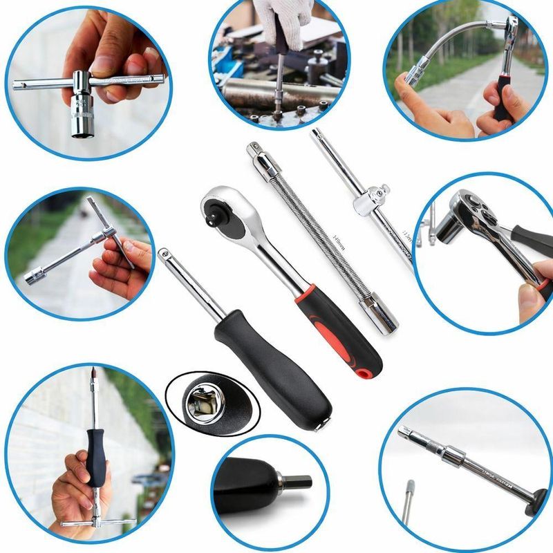 Kit Ferramentas 46 Peças Com Maleta – Versátil, Durável E Profissional