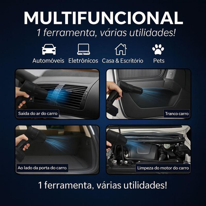 Soprador De Ar Portátil 48v – Potência, Versatilidade E Praticidade Em Suas Mãos  Para Casa E Jardim