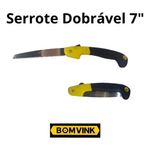 Serrote Dobrável 7 Polegadas Aço Carbono