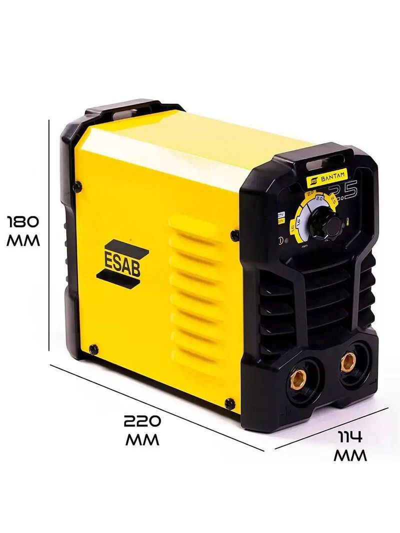 Máquina De Solda Inversora Bantam 25 Bivolt - 750520 - Esab Inversora De Solda Esab Bantam 25 Bivolt