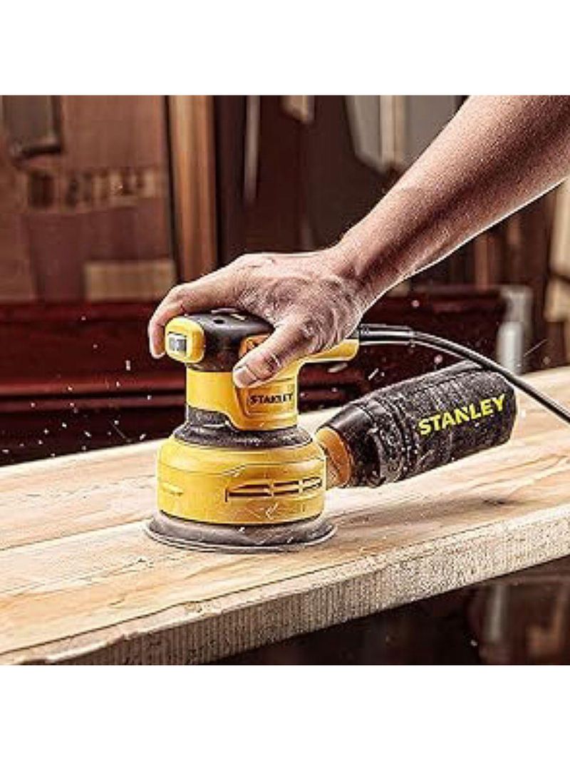 Lixadeira Roto Orbital 5" 300 Watts 110 Volts - Ss30 - Stanley Lixadeira Roto Orbital 5" 300w 127v B&d
