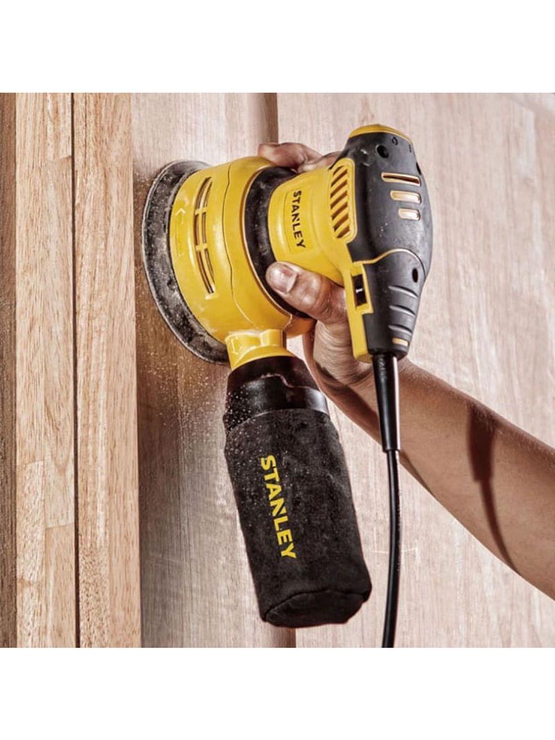 Lixadeira Roto Orbital 5" 300 Watts 110 Volts - Ss30 - Stanley Lixadeira Roto Orbital 5" 300w 127v B&d