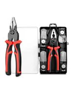 Kit Conjunto Alicate 5 Em 1 Cortador Descascador Crimpador