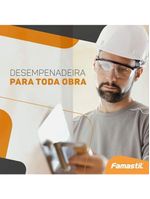Desempenadeira De Aço Famastil Para Rejunte 30x9,5cm