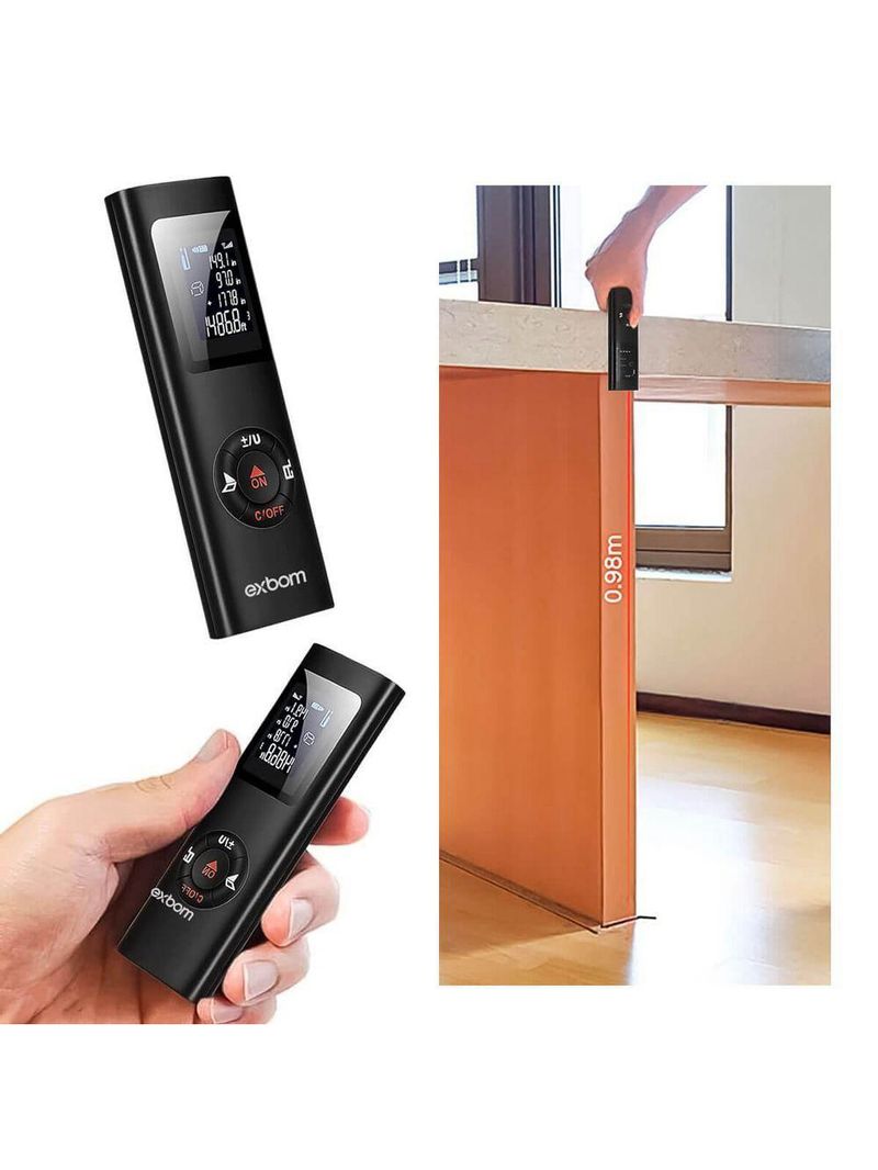 Trena Digital A Laser Distância 40 Metros