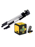 Kit Mini Nível Laser 20m Com Tripé 2 Linhas E Bateria Recarregável
