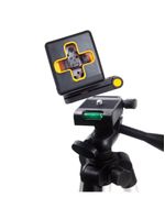 Kit Mini Nível Laser 20m Com Tripé 2 Linhas E Bateria Recarregável