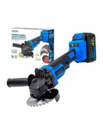 Lixadeira Esmerilhadeira Angular 48v Motor Sem Escova Com 25 Peças