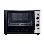 Forno Elétrico Bancada Smart 60s Com Espeto Giratório Fogatti Preto 110v