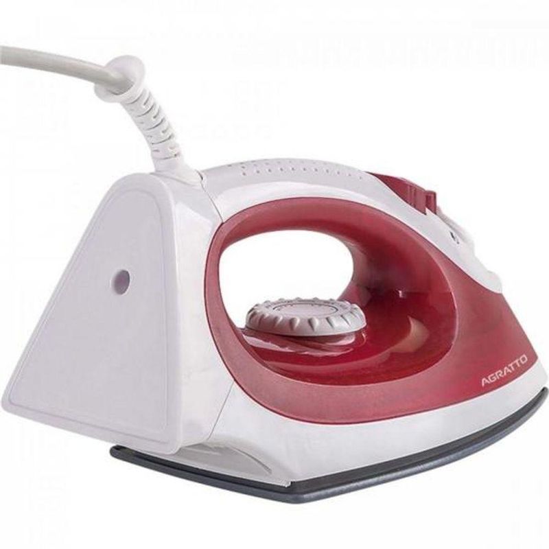 Ferro a Vapor Agratto Bravo FC 01 1250W Base Cerâmica Vermelho 110V