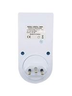 Timer Temporizador Digital Bivolt Tomada Contador Programável - Controle, Economia E Praticidade
