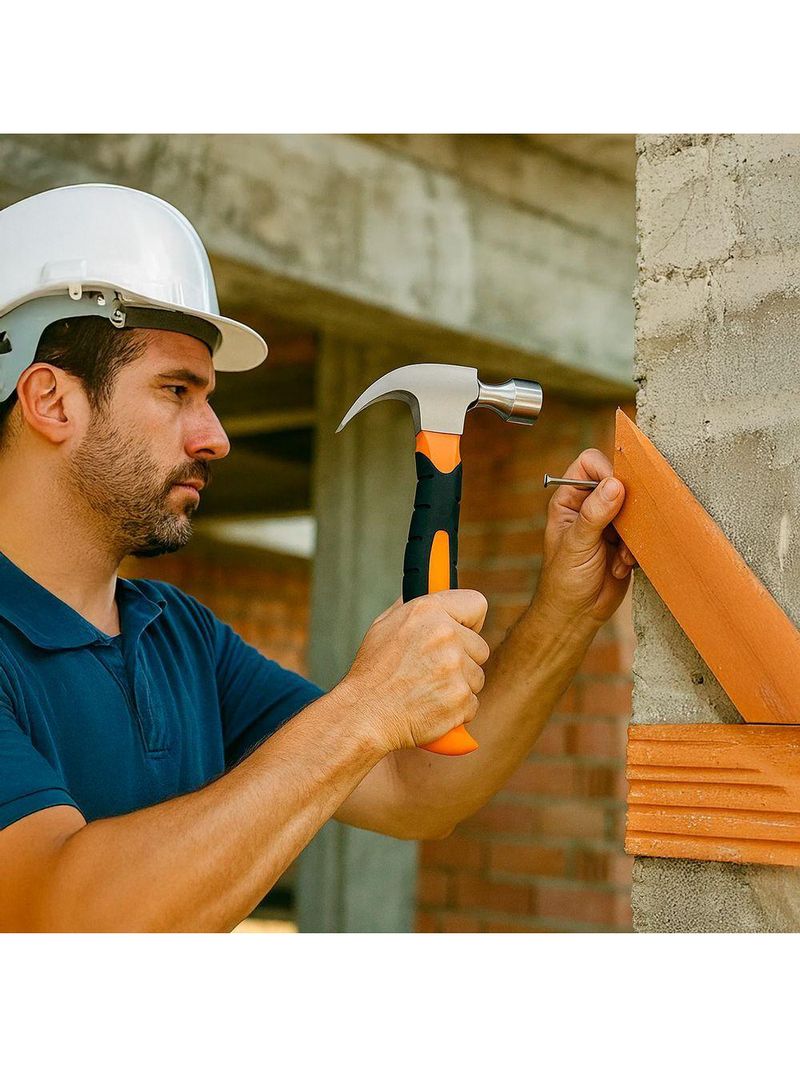Conjunto Kit 3 Ferramentas Compacto – Martelo E Chaves Essenciais Para Reparos Rápidos