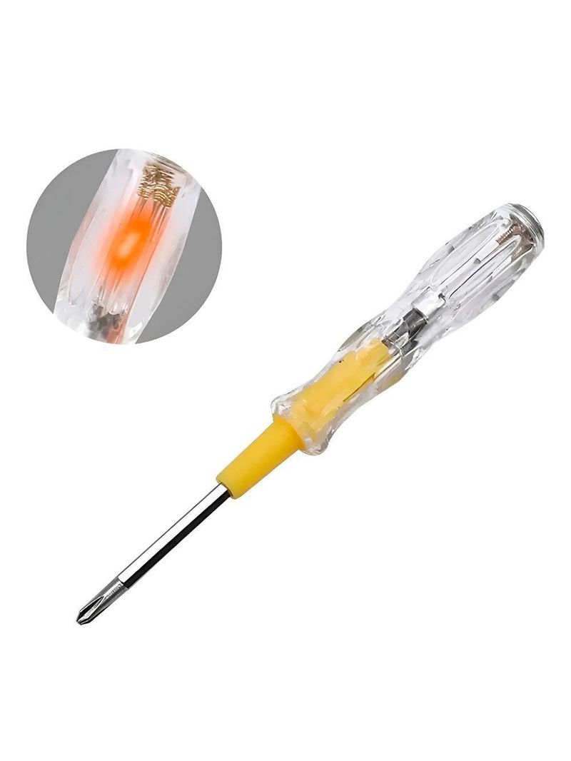 Kit De Ferramentas 5 Peças - Martelo, Estilete Reparos Trena E Chave De Fenda Elétrica