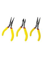 Conjunto De Alicates Elétricos Precisão, E Durabilidade Para Profissionais E Diy - Kit 3 Alicates
