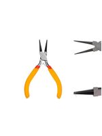 Conjunto De Alicates Elétricos Precisão, E Durabilidade Para Profissionais E Diy - Kit 3 Alicates