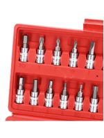 Conjunto De Ferramentas Socket 1-4 – 46 Peças Com Soquetes, Chaves E Acessórios Em Aço Cromo