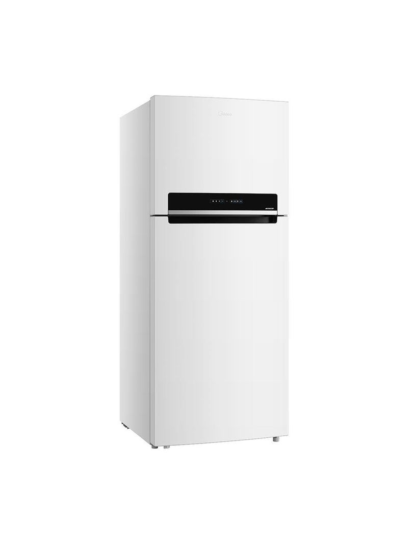 Geladeira midea frost free duplex md-rt611evk013, 473 litros branca com tecnologia inverter e painel touch – flexi-volt