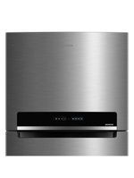 Geladeira midea frost free duplex md-rt611evk013, 473 litros inox com tecnologia inverter e painel touch – flexi-volt