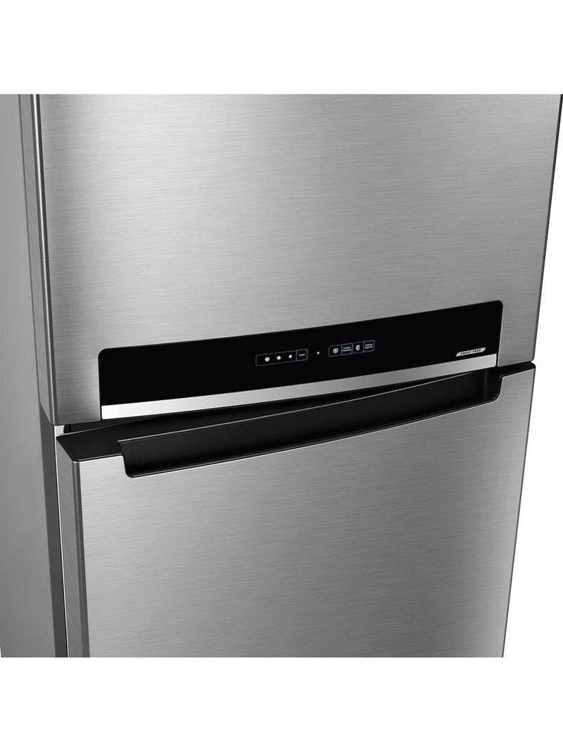 Geladeira midea frost free duplex md-rt611evk013, 473 litros inox com tecnologia inverter e painel touch – flexi-volt