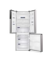 Geladeira electrolux im7s frost free inverter efficient autosense 3 portas inox look 480l