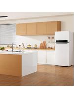 Geladeira midea frost free duplex md-rt611evk013, 473 litros branca com tecnologia inverter e painel touch – flexi-volt