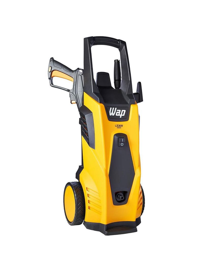 Lavadora de alta pressão wap líder 2200 com 1800psi, trava de segurança, jato de Água leque e concentrado aplicador de detergente e sistema stop total