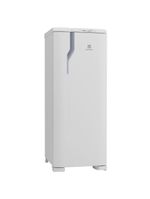 Geladeira electrolux degelo prático re31 com controle de temperatura 240l - branca