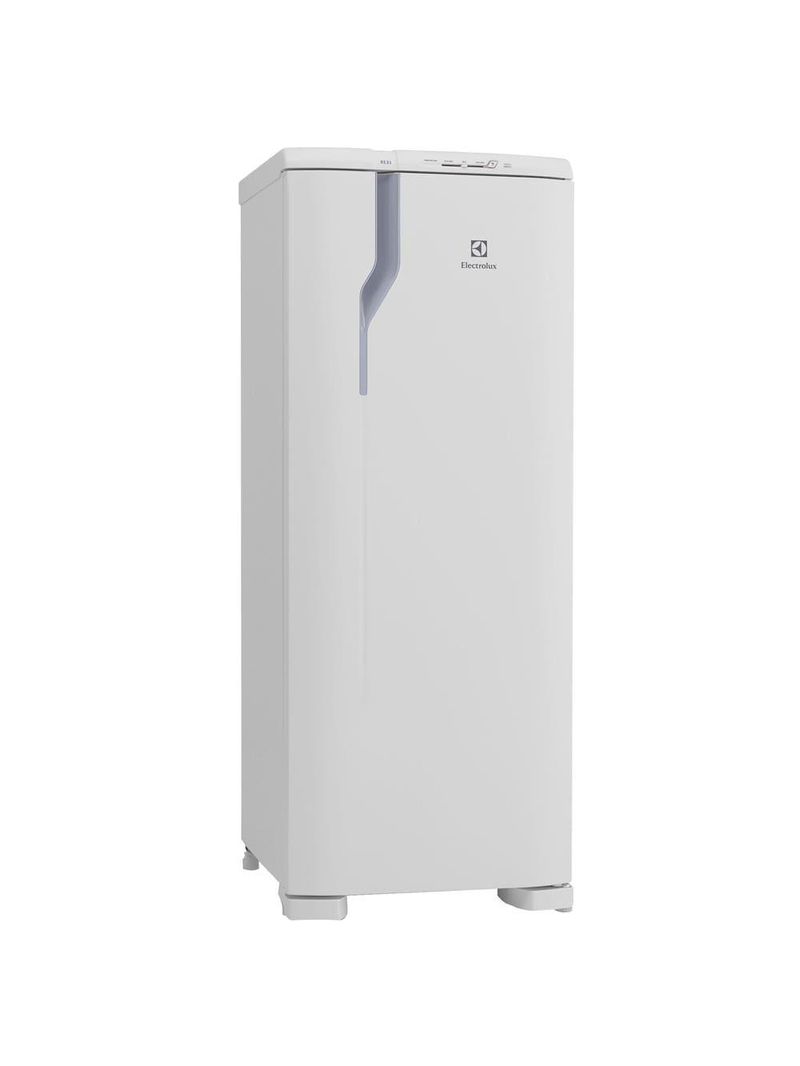Geladeira electrolux degelo prático re31 com controle de temperatura 240l - branca