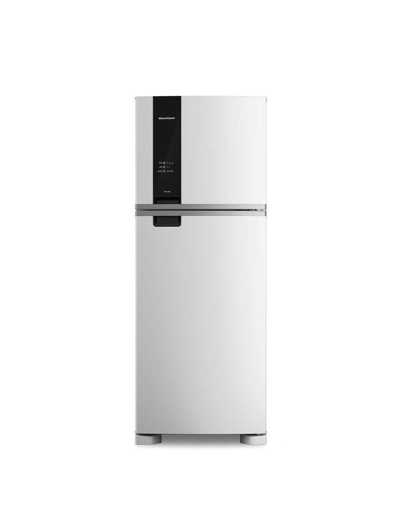 Geladeira brastemp duplex brm55fb frost free com painel click black e turbo freezer 463l – branca