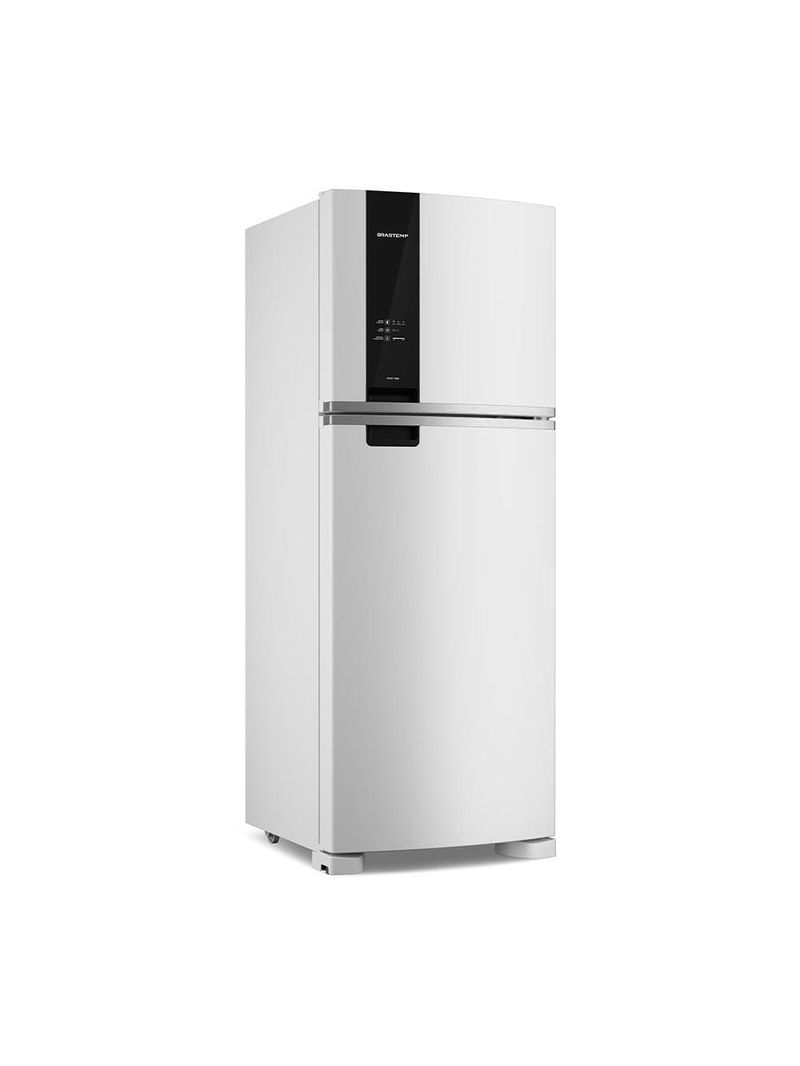 Geladeira brastemp duplex brm55fb frost free com painel click black e turbo freezer 463l – branca
