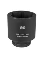 Soquete Impacto Longo 1'' Hexagonal 90mm Crmo Stels 1417655