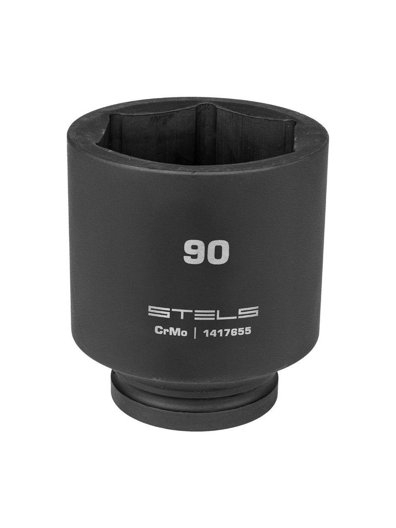 Soquete Impacto Longo 1'' Hexagonal 90mm Crmo Stels 1417655
