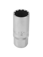 Soquete Vela 1/2'' 21mm Crv Hexagonal Stels Automotivo