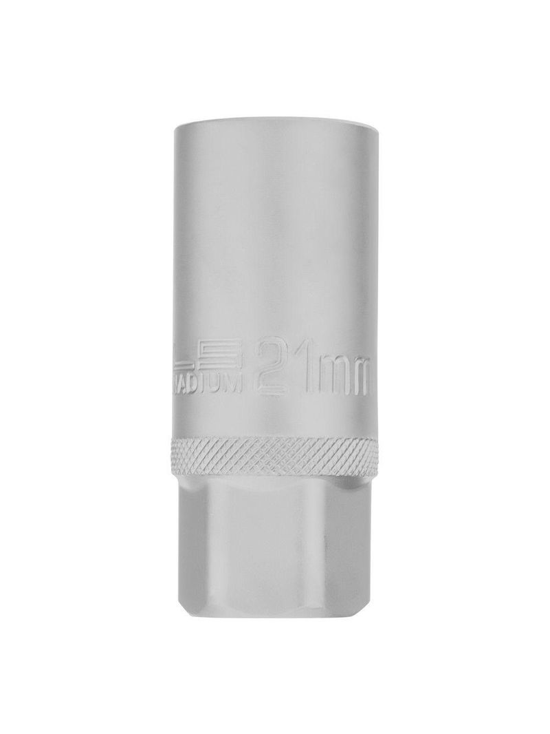 Soquete Vela 1/2'' 21mm Crv Hexagonal Stels Automotivo