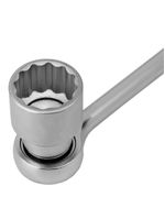 Chave Catraca Reversivel Para Soquete Cromo Vanadio Cromada Encaixe 3/4pol 1pc Mtx