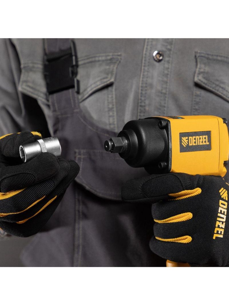 Chave De Impacto Pneumática 710nm 8500 Rpm 1/2'' Denzel