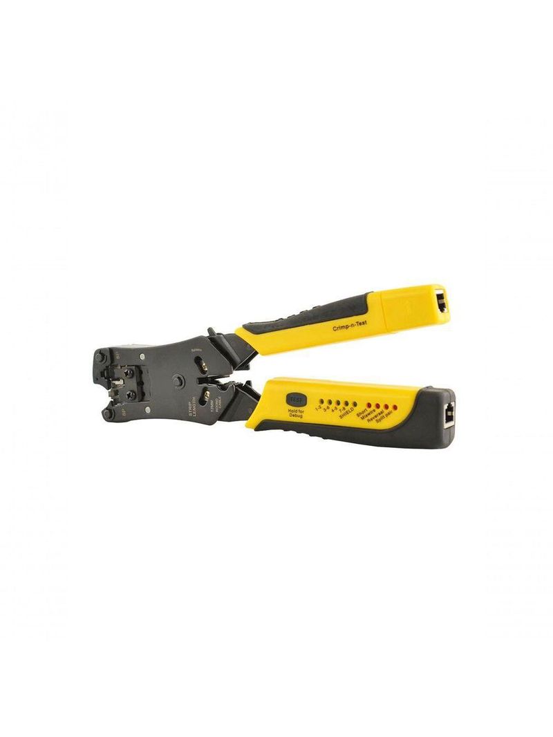 Testador De Cabos De Rede E Alicate De Crimpar Hikari Hk-305
