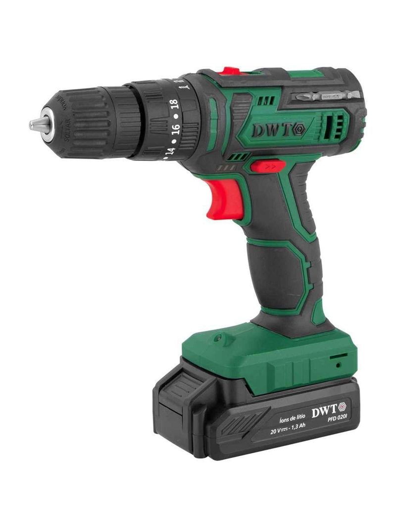 Parafusadeirafuradeira De Impacto A Bateria, 20 V, Carregador Bivolt Automático, Dwt Ostenvonder