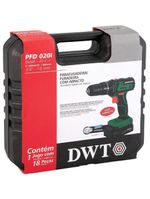 Parafusadeirafuradeira De Impacto A Bateria, 20 V, Carregador Bivolt Automático, Dwt Ostenvonder