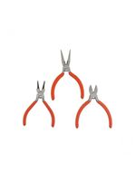 Kit Alicates Miniatura Western 3 Pecas Com Mola