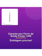 Ferro De Solda Power 34w 220V