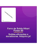 Ferro De Solda Hikari Power 60W 220V