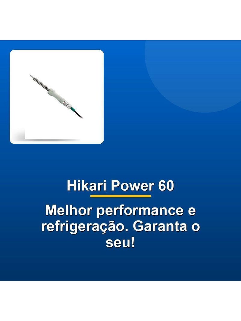 Ferro De Solda Hikari Power 60W 220V