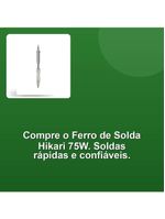 Ferro De Solda Hikari 75w 110V